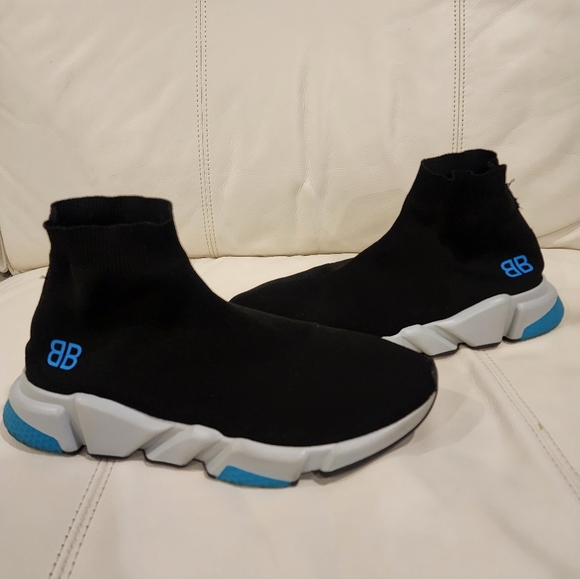 Balenciaga speed men sneakers, size 12 , black - Picture 3 of 11